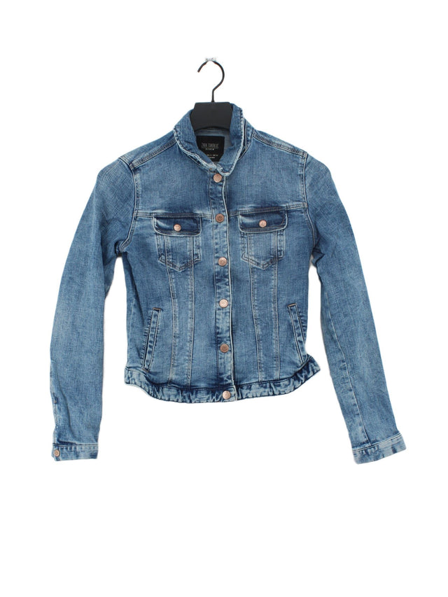 Zara Women's Jacket S Blue 100% Other