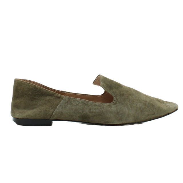 Kurt Geiger Women's Flat Shoes UK 4 Green 100% Other