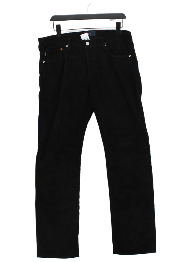Paul Smith Men's Jeans W 36 in Black 100% Cotton
