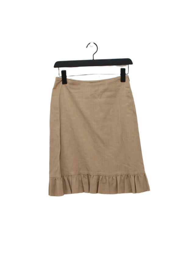 Joseph Women's Midi Skirt W 36 in Brown Other with Cotton