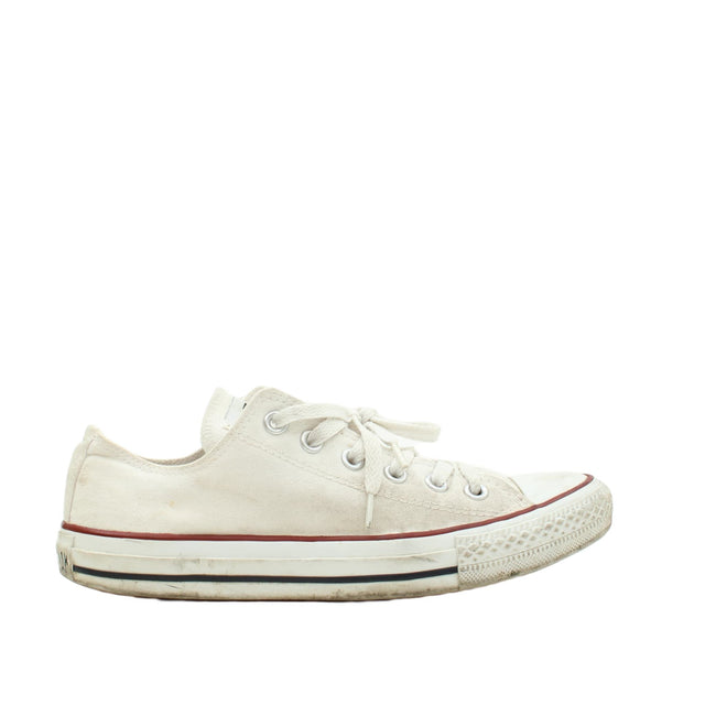 Converse Women's Trainers UK 8 White 100% Other