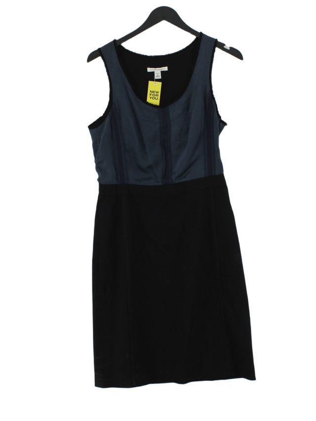 Banana Republic Women's Midi Dress UK 10 Black Wool with Elastane