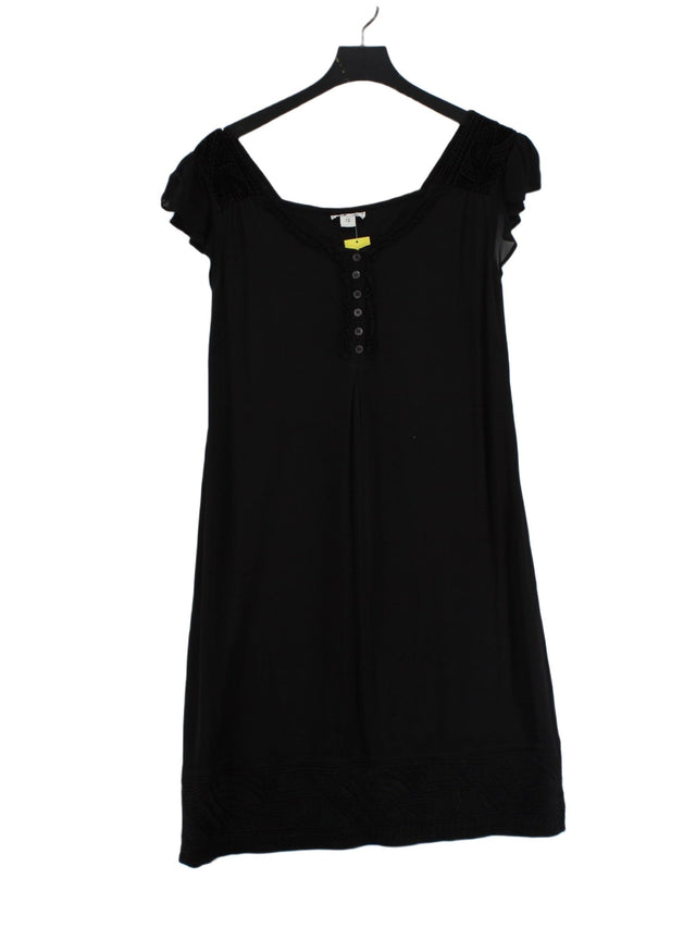 Ghost Women's Midi Dress UK 12 Black 100% Other