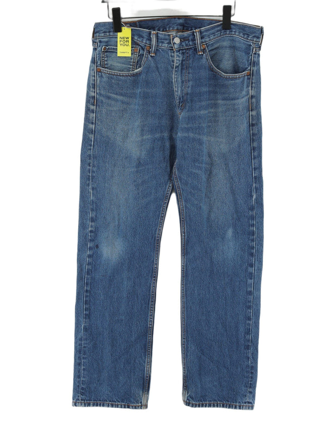 Vintage Levi’s Men's Jeans W 34 in; L 32 in Blue 100% Cotton
