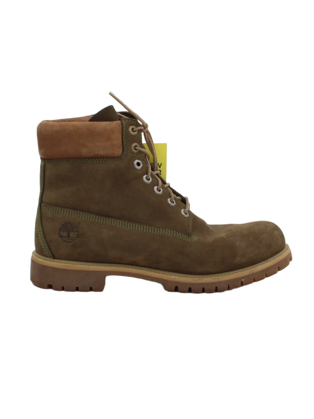 Timberland Men's Boots UK 11.5 Green 100% Other