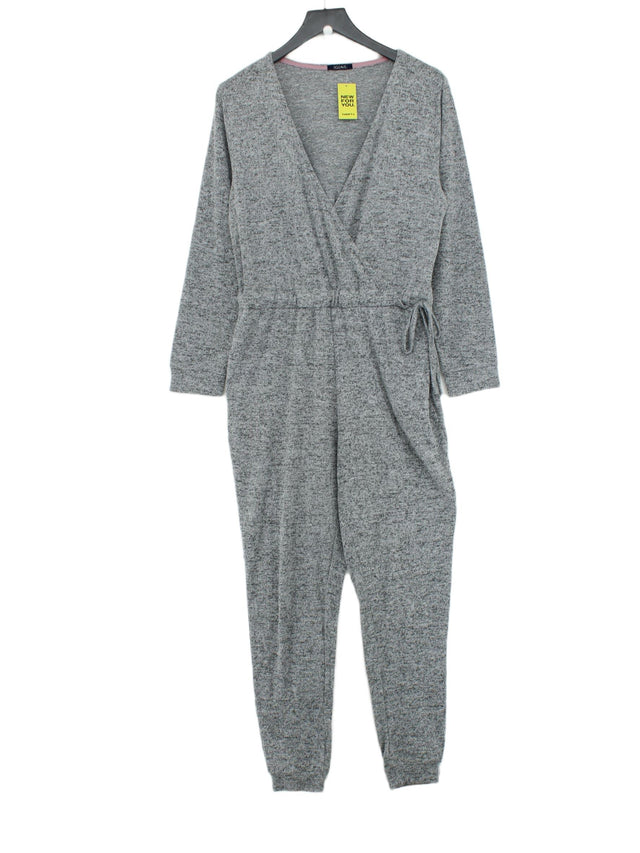 Figleaves Women's Jumpsuit UK 14 Grey Polyester with Elastane