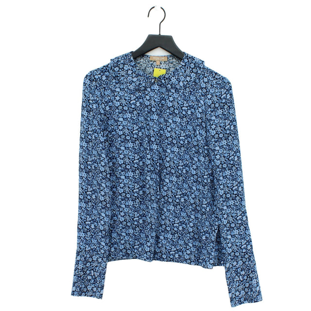 Michael Kors Women's Blouse UK 4 Blue 100% Other