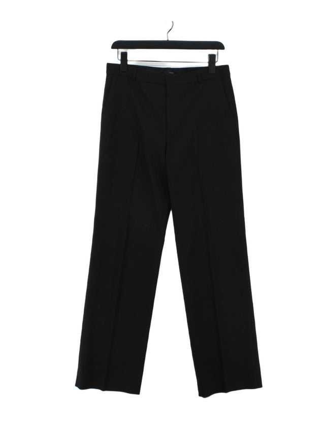 Joseph Men's Suit Trousers W 38 in Brown Wool with Elastane
