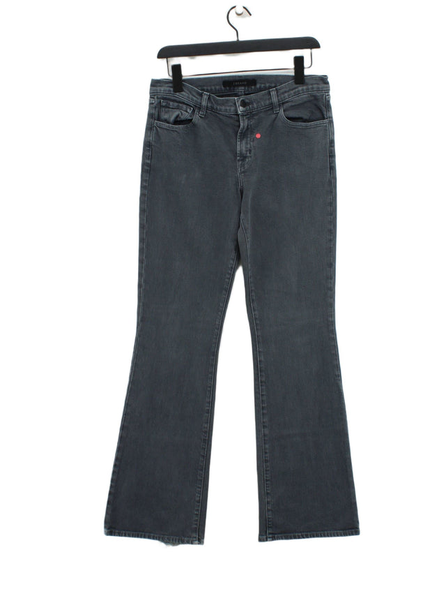 J Brand Women's Jeans W 29 in Grey Cotton with Elastane