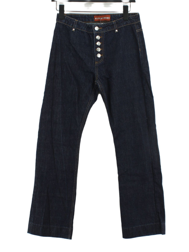 Alexa Chung Women's Jeans W 28 in Blue 100% Cotton