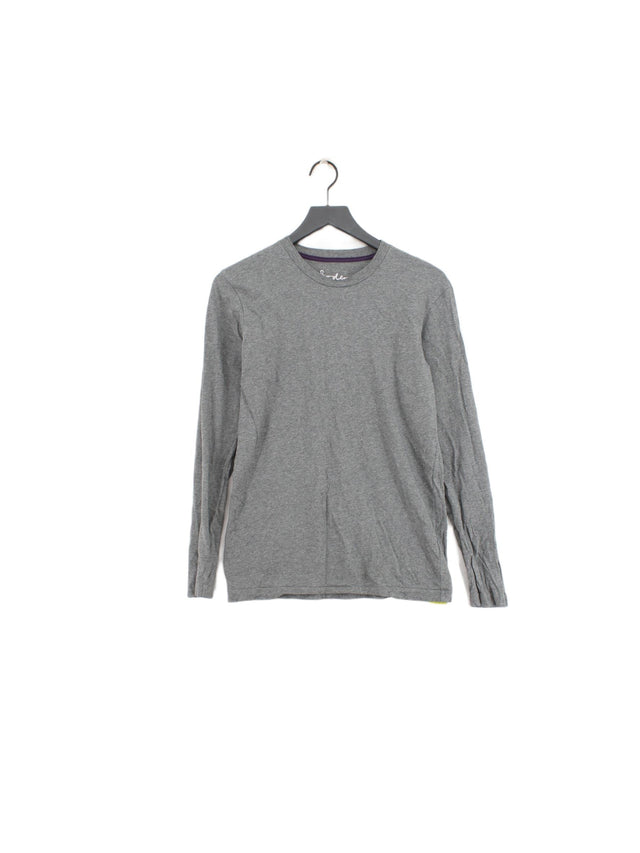 Boden Men's T-Shirt XS Grey 100% Cotton