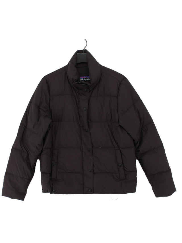 Patagonia Women's Coat L Black 100% Polyester