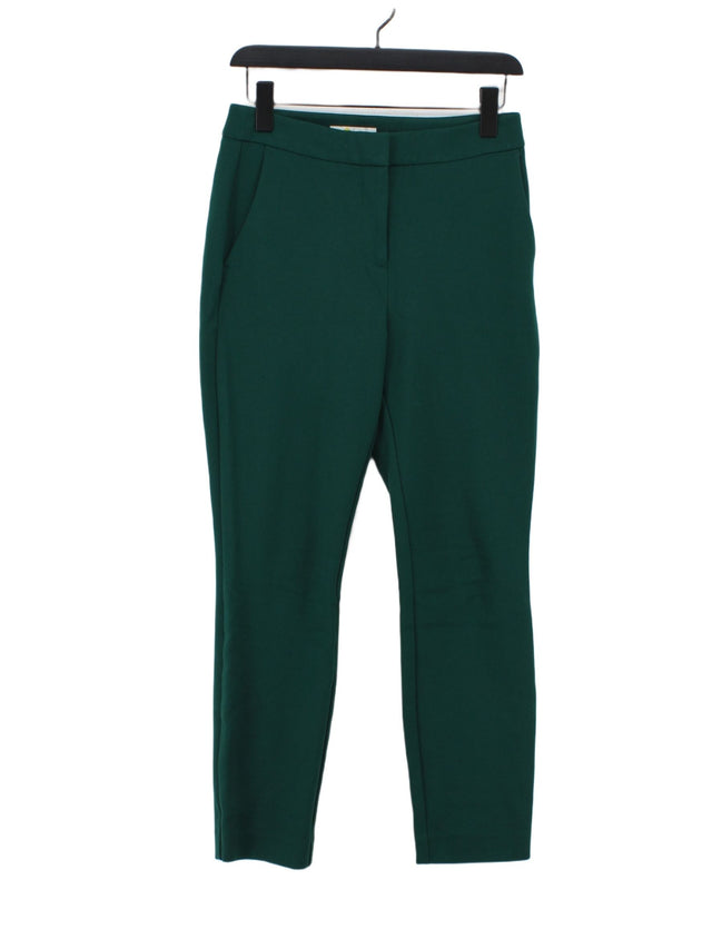 Boden Women's Suit Trousers UK 10 Green 100% Viscose
