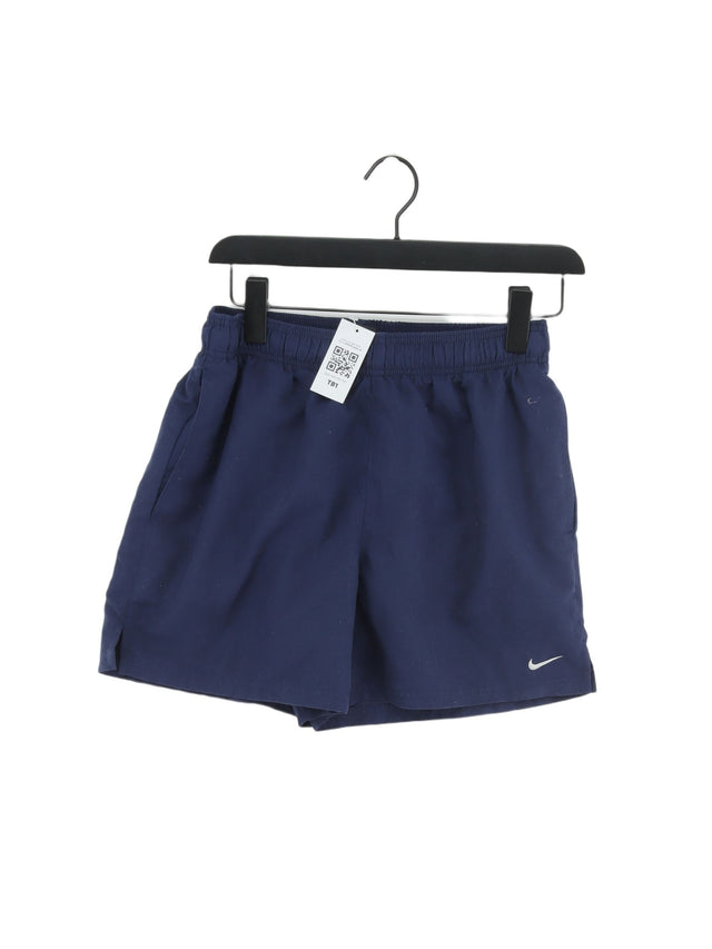 Nike Women's Shorts M Blue 100% Other