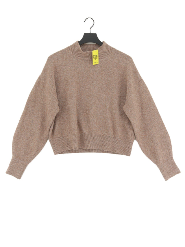 & Other Stories Women's Jumper M Brown 100% Polyester