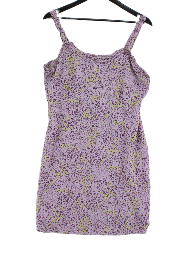 JDY Women's Mini Dress XL Purple 100% Polyester