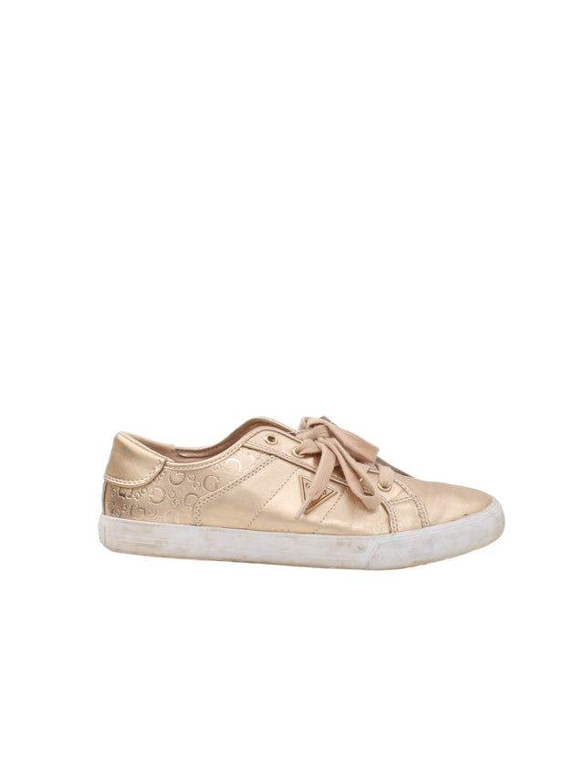 Guess Women's Trainers UK 5 Gold 100% Other