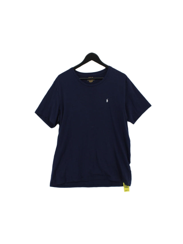 Ralph Lauren Men's T-Shirt XL Blue 100% Cotton