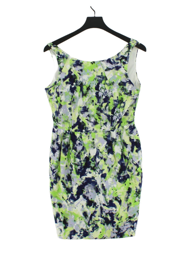 Coast Women's Midi Dress UK 12 Multi 100% Polyester