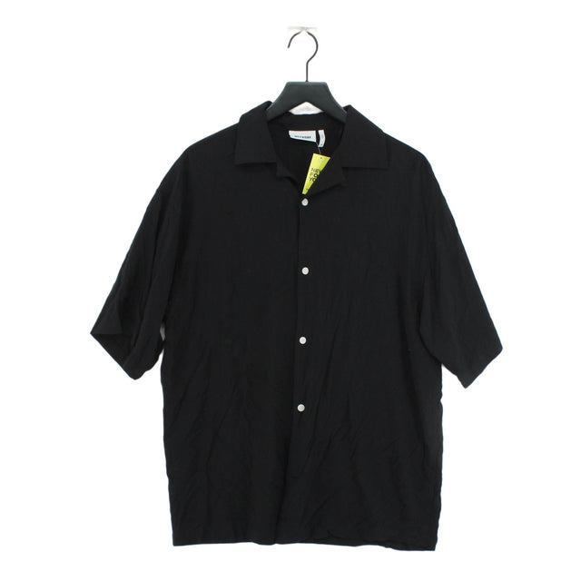 Weekday Women's Shirt M Black 100% Viscose