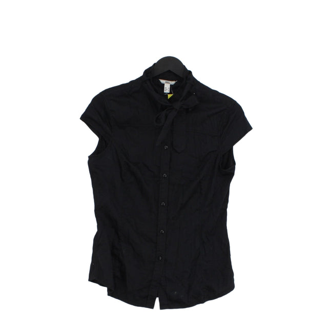 MNG Women's Shirt M Black 100% Cotton