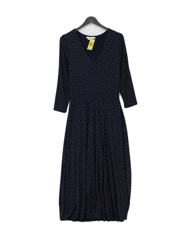 Boden Women's Maxi Dress UK 10 Blue Elastane with Viscose