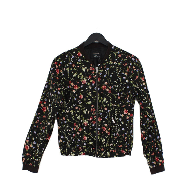 Reserved Women's Jacket UK 6 Black 100% Polyester