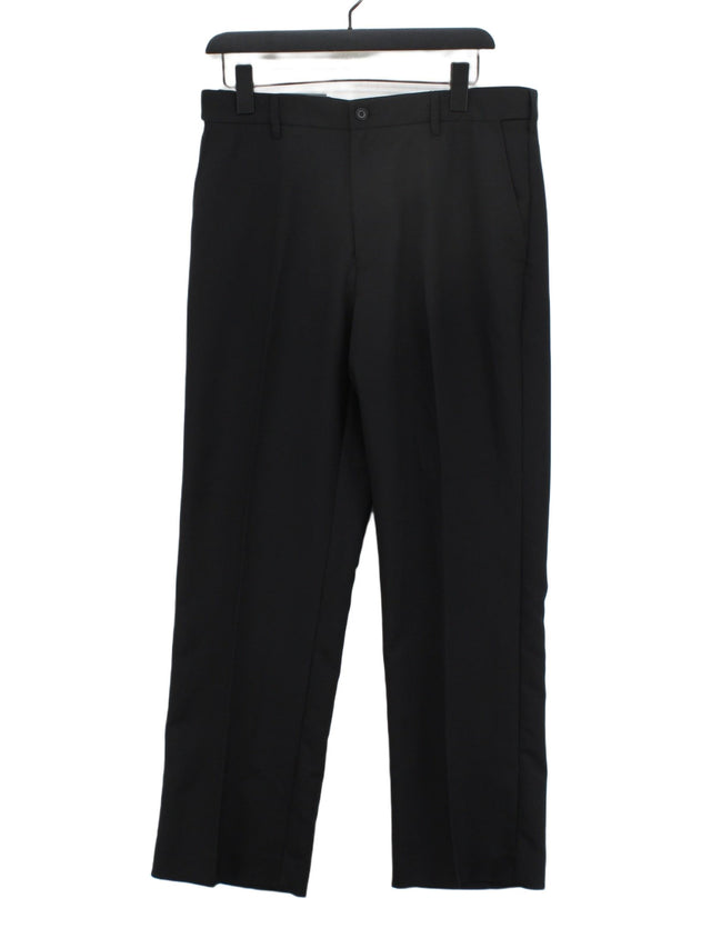 Farah Women's Suit Trousers W 34 in; L 29 in Black 100% Polyester