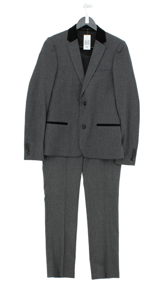 The Kooples Men's Two Piece Suit Chest: 44 in Grey
