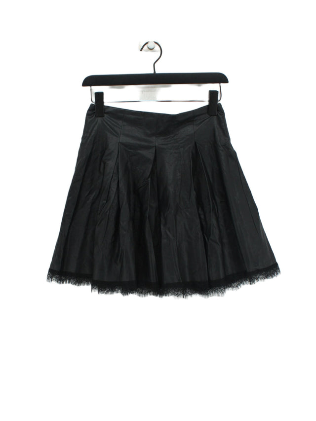 Zara Women's Mini Skirt S Black 100% Nylon