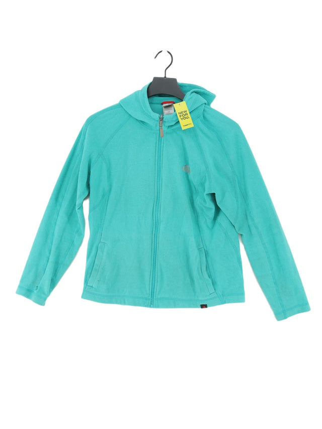 The North Face Women's Hoodie L Blue 100% Polyester
