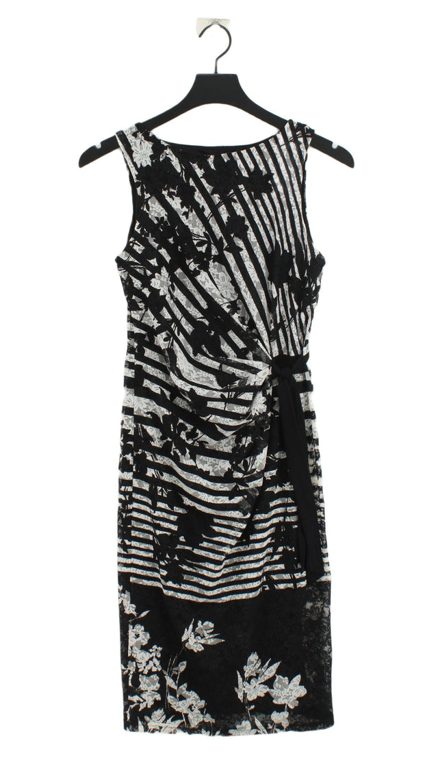Roman Women's Midi Dress UK 10 Black Polyester with Elastane