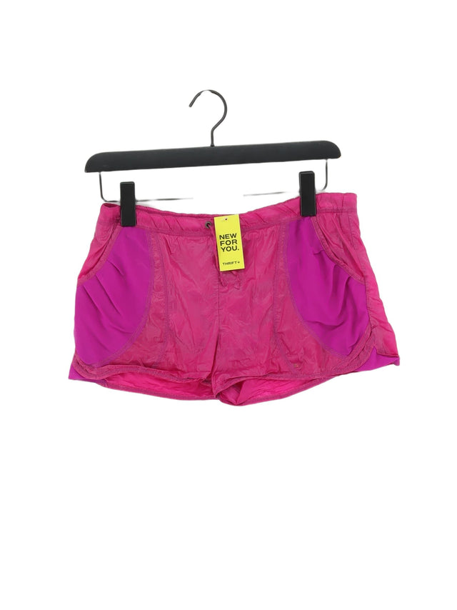 Sweaty Betty Women's Shorts S Purple Nylon with Elastane, Polyester