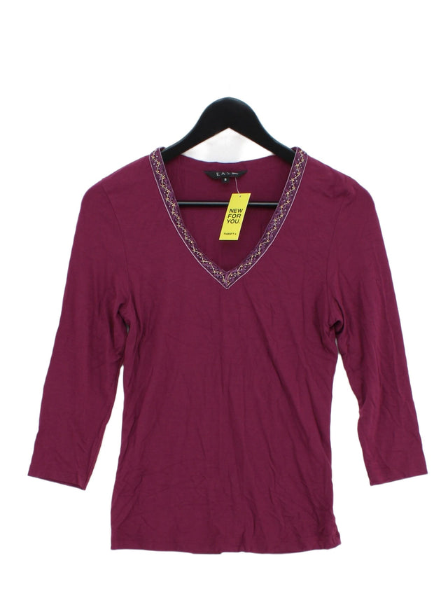 East Women's Top S Purple Viscose with Other
