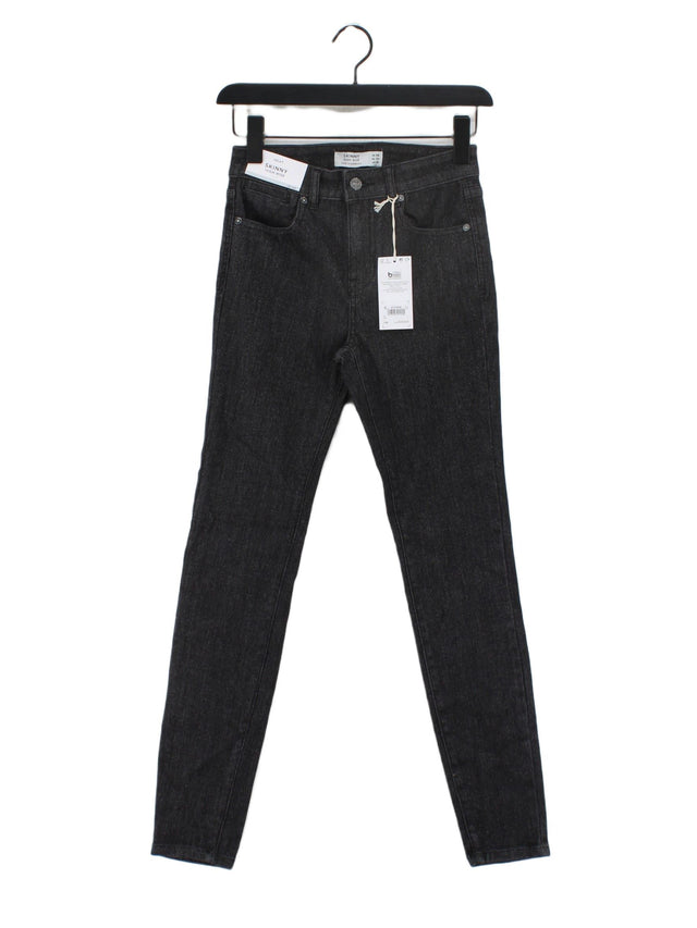 Next Women's Jeans UK 6 Black Cotton with Elastane