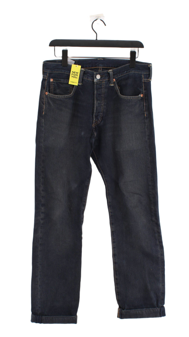 Levi’s Men's Jeans W 31 in; L 34 in Blue Cotton with Elastane