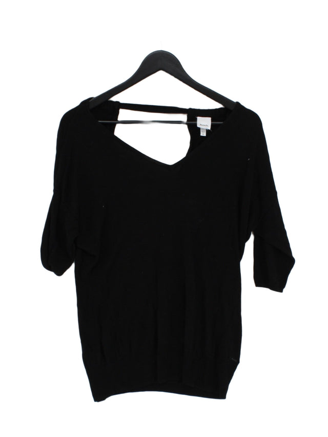 Bench Women's Top M Black 100% Viscose