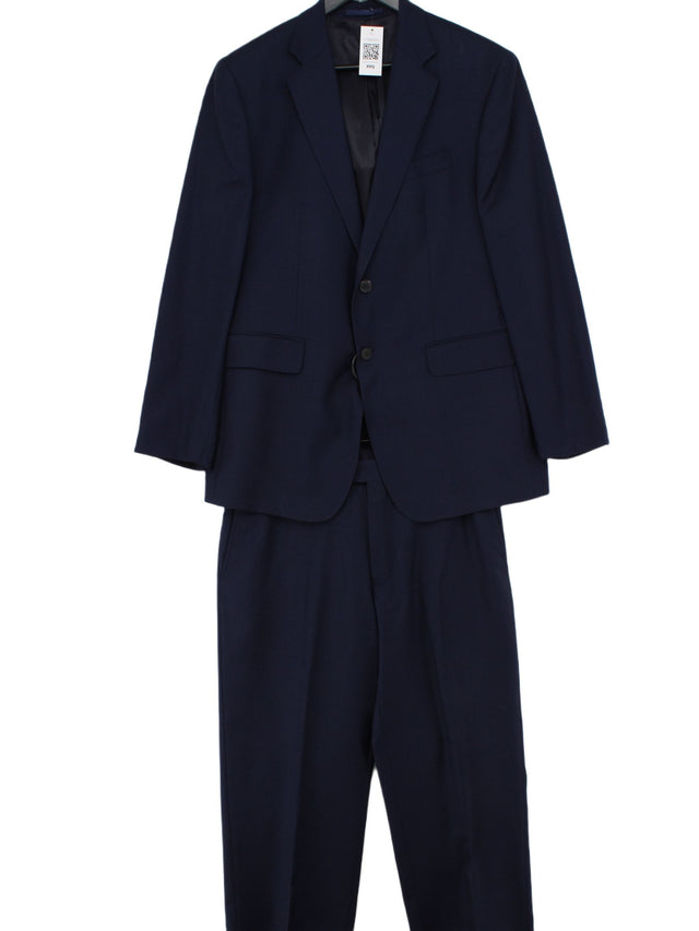 Charles Tyrwhitt Men's Two Piece Suit Chest: 40 in Blue