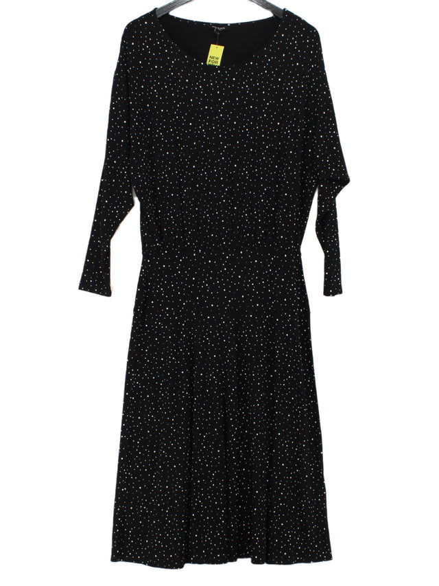 Baukjen Women's Maxi Dress UK 12 Black Viscose with Elastane