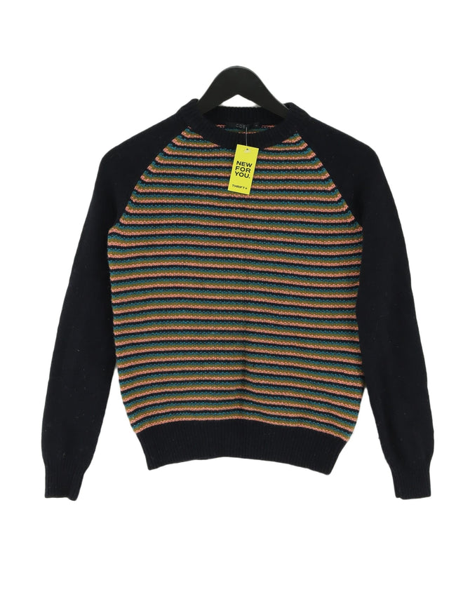COS Women's Jumper S Multi Wool with Polyamide