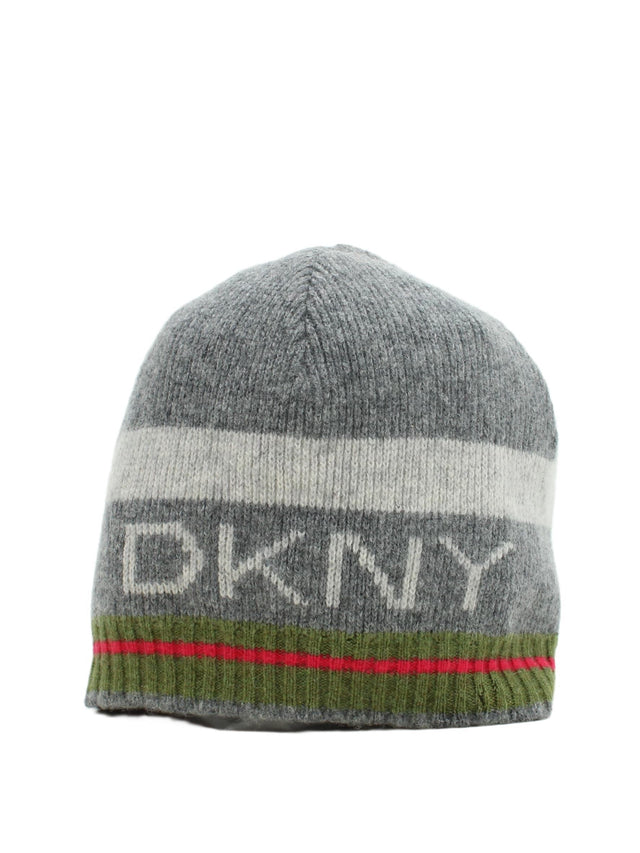 DKNY Women's Hat Grey 100% Wool