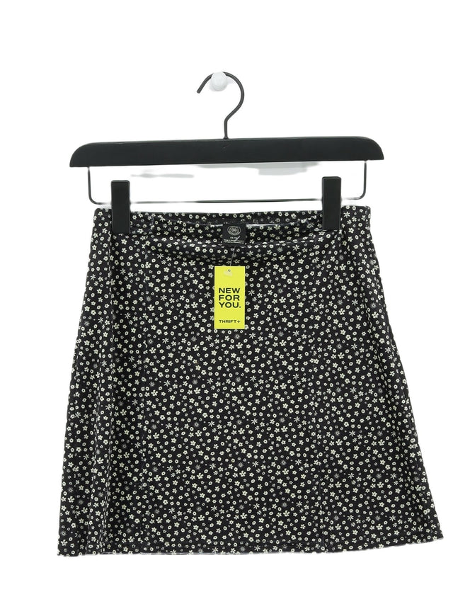 Urban Outfitters Women's Mini Skirt XS Black Polyester with Elastane