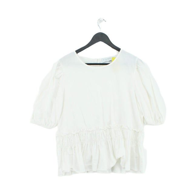 In The Style Women's Top UK 16 White 100% Other