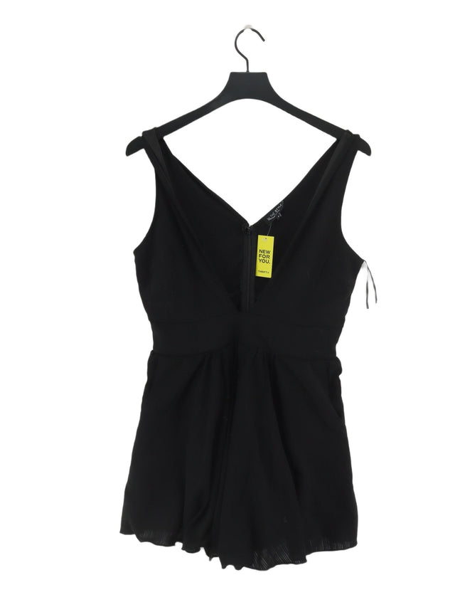 In The Style Women's Playsuit UK 8 Black 100% Polyester