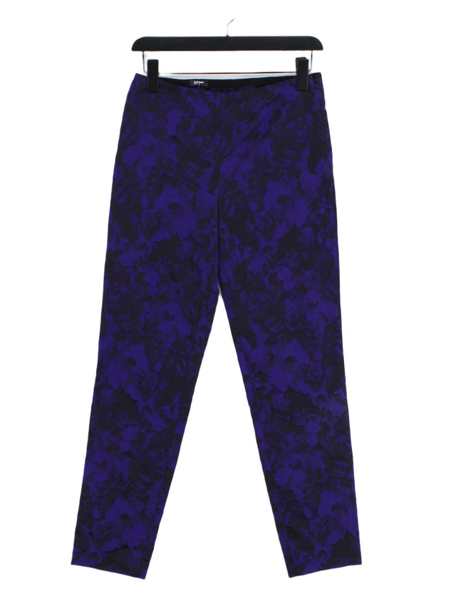 Jil Sander Women's Suit Trousers UK 6 Purple 100% Other