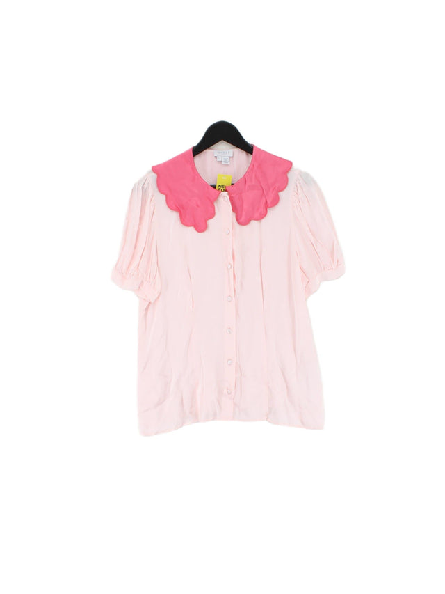 Ghost Women's Blouse L Pink 100% Viscose