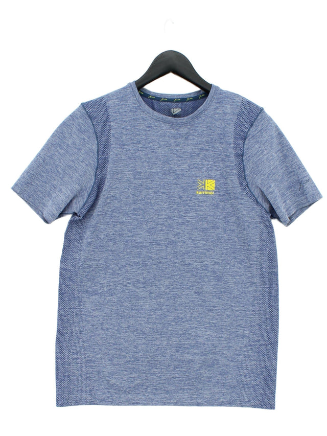 Karrimor Men's T-Shirt S Blue Nylon with Polyester