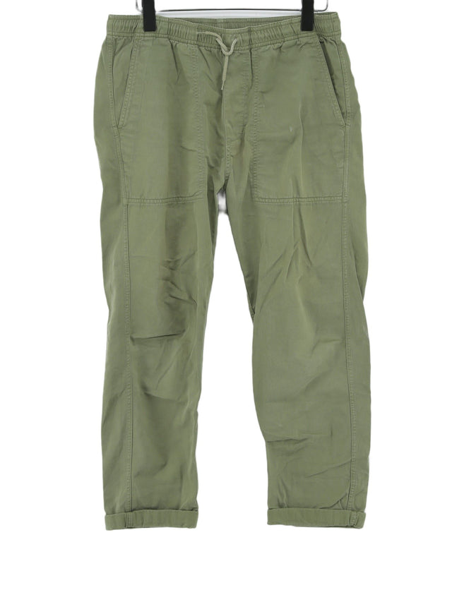 Dickies Men's Trousers S Green 100% Cotton