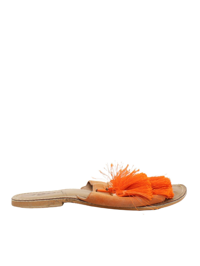 Jigsaw Women's Sandals UK 4.5 Orange 100% Other
