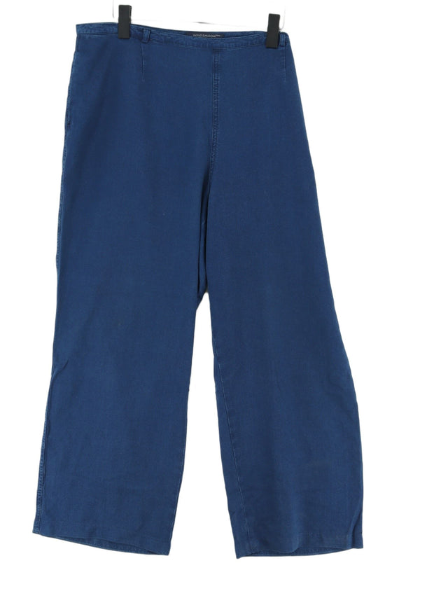 Windsmoor Women's Suit Trousers W 36 in Blue 100% Other